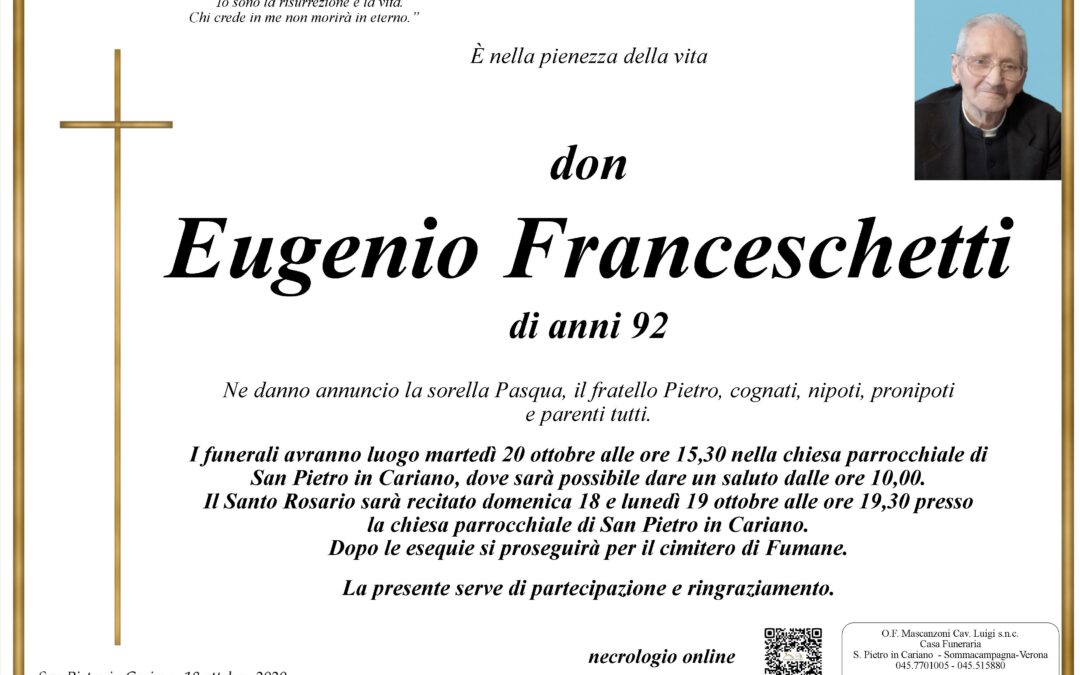 DON EUGENIO FRANCESCHETTI