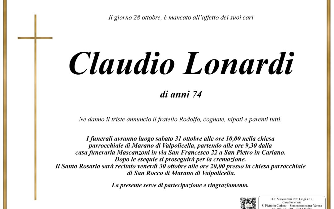 CLAUDIO LONARDI